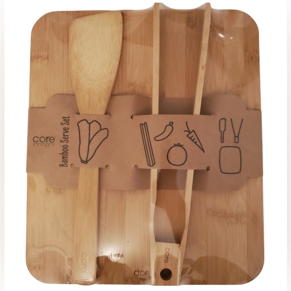 Core Bamboo Serve Set - Picture 2 of 5